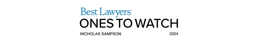 Nicholas Sampson recognized by Best Lawyers, 2024