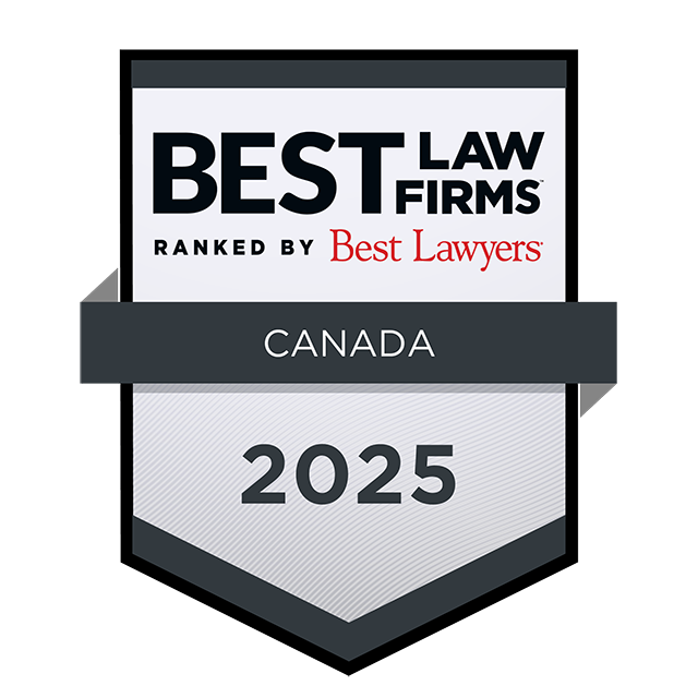 2025 Best Lawyers' Award for Best Law Firm - Canada