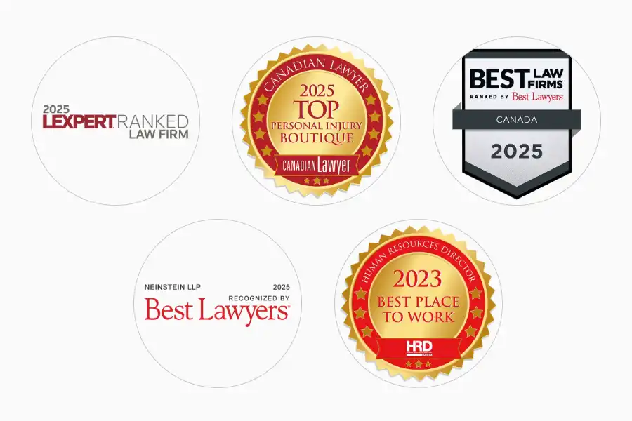 Neinstein Personal Injury Lawyers Awards and Recognition